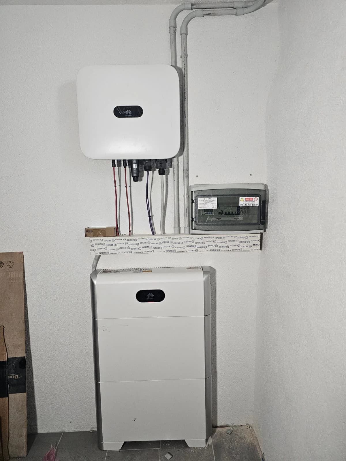 Stockage et conversion de l’énergie — vue de l’installation